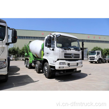 Xe tải xi măng trộn bê tông Dongfeng mới 8 * 4 Drive